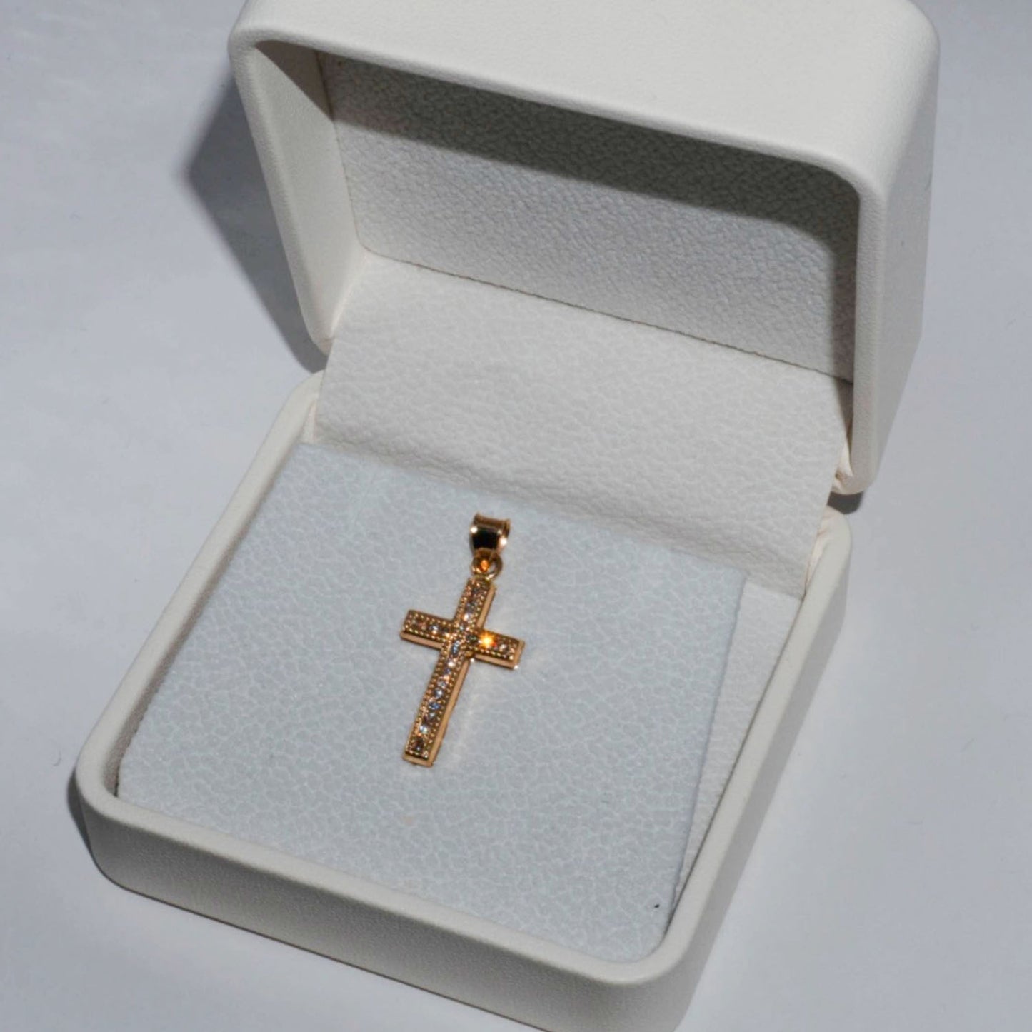 14K Cross Pendant