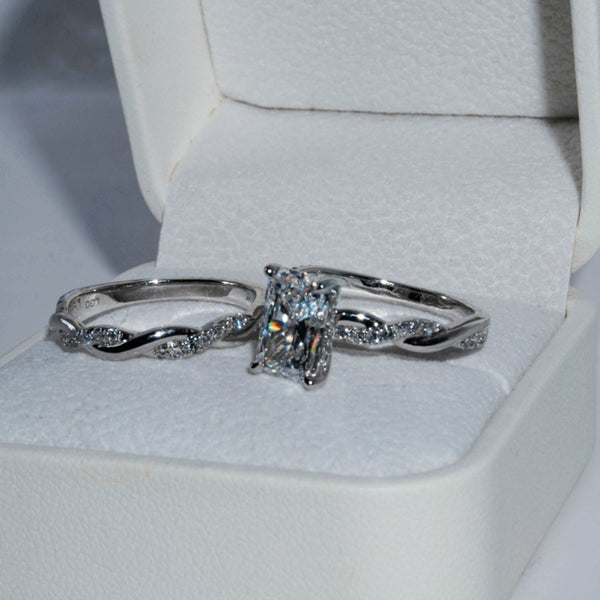 2.45CT Radiant Engagement Ring