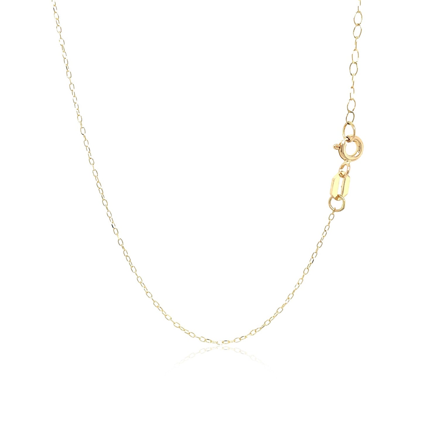 14k Yellow Gold Necklace with Dog Paw Print Symbol in Mother of Pearl - La Markesa Jewelry