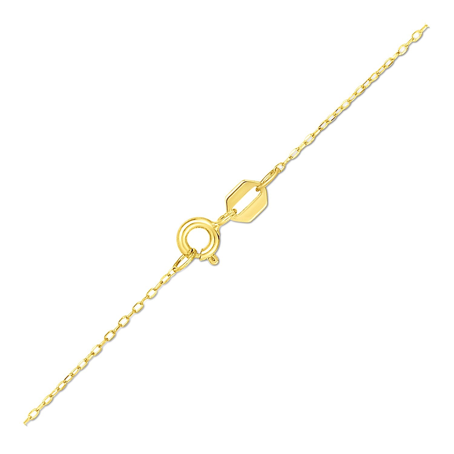 14K Yellow Gold Four Leaf Clover Necklace - La Markesa Jewelry