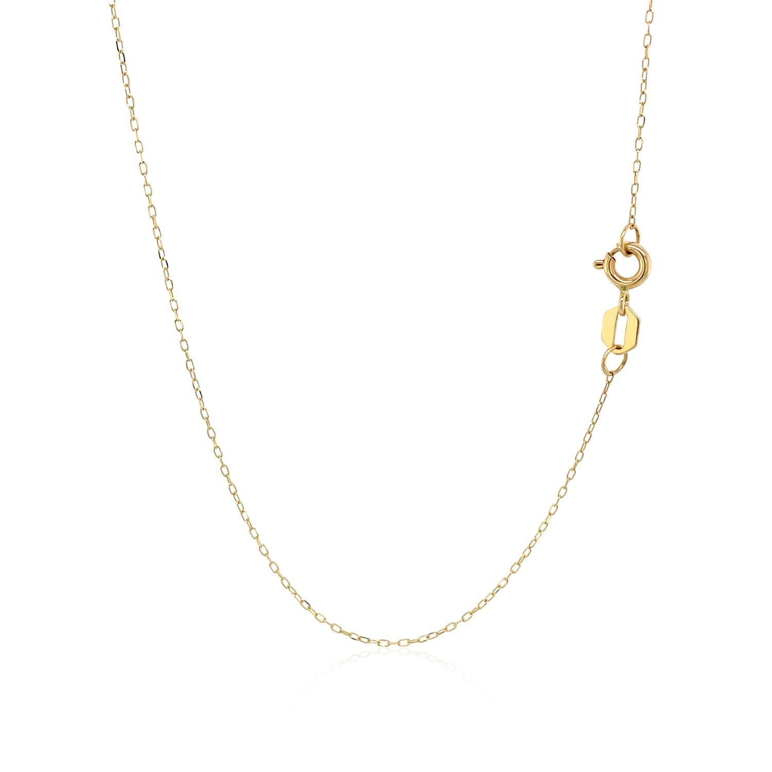 14K Yellow Gold Hand of Hamsa Necklace - La Markesa Jewelry