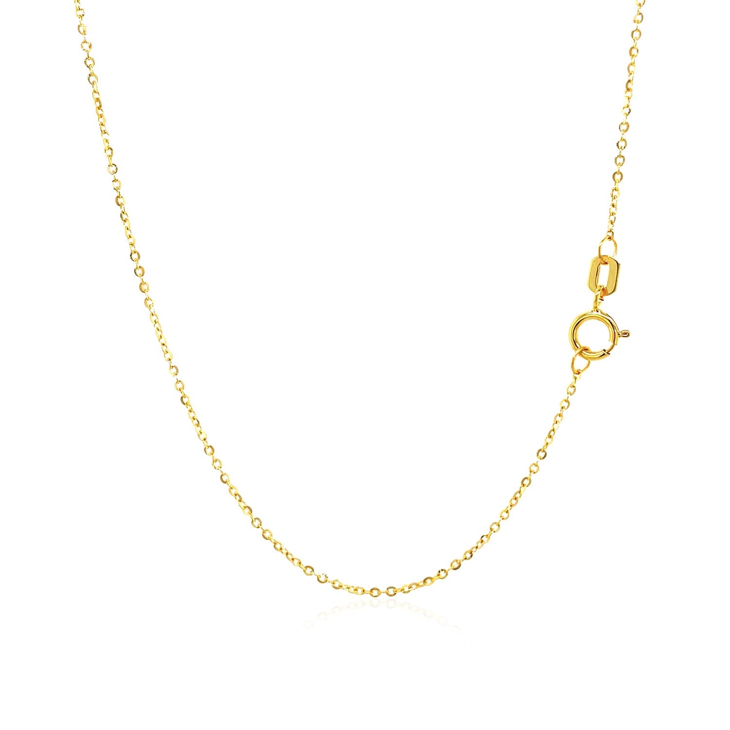 14k Yellow Gold Necklace with Eight Pointed Star and Beads - La Markesa Jewelry