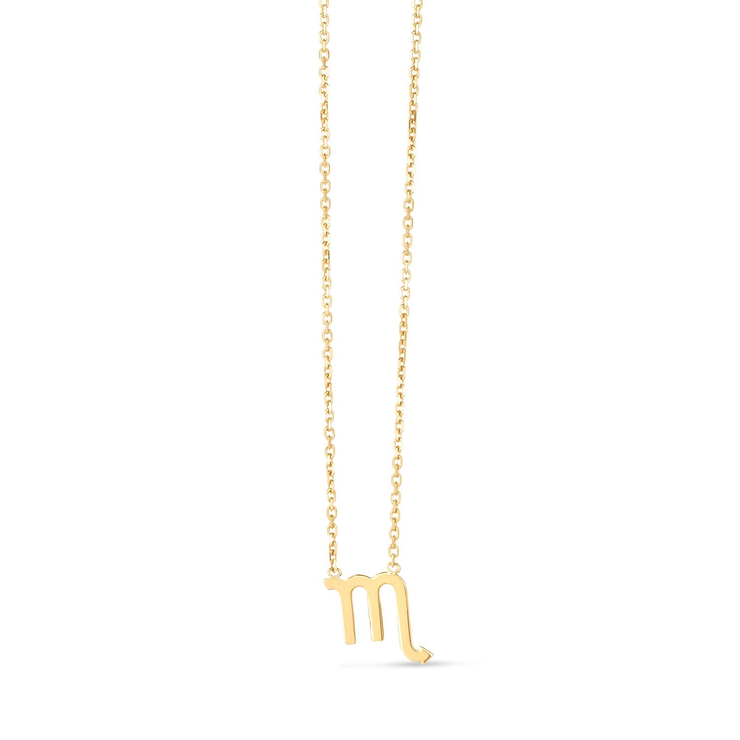 14K Yellow Gold Scorpio Necklace - La Markesa Jewelry