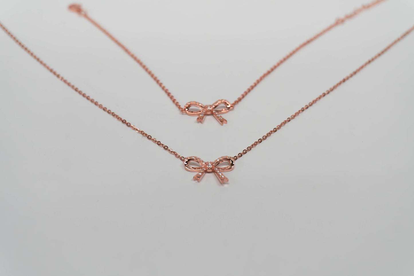 Coquette Bow Stud Necklace, Bracelet, Earrings